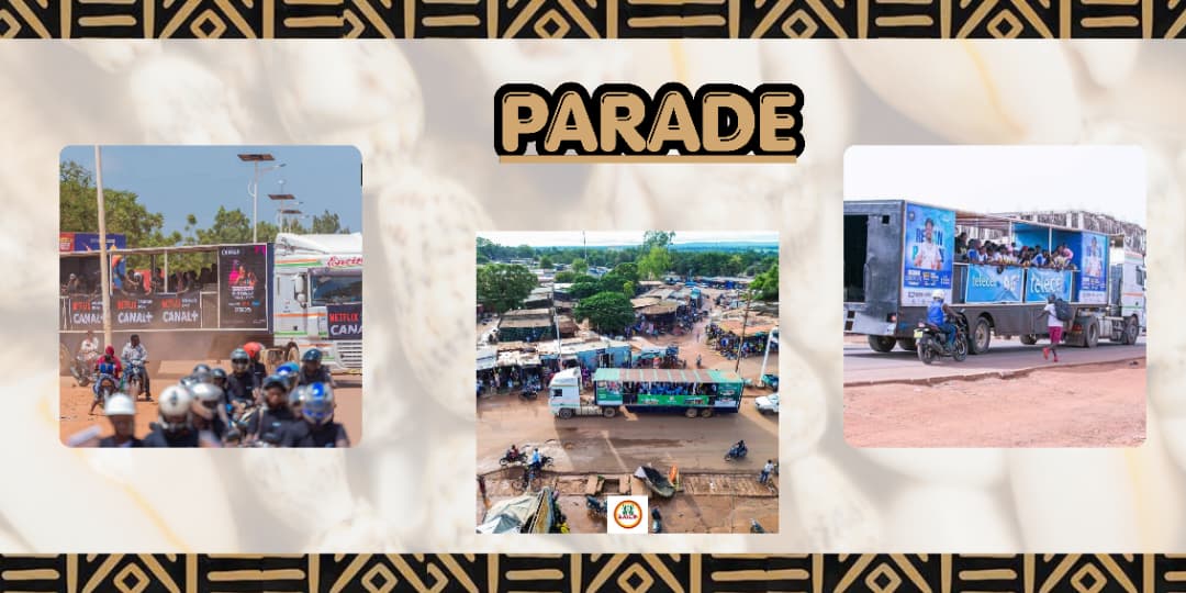Parade promotionnelle du MTN Music Festival